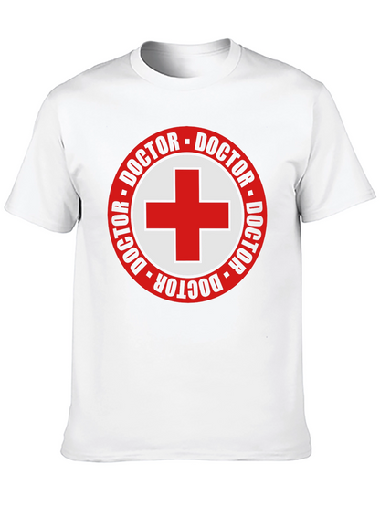 Doctor Symbol Black T-Shirt