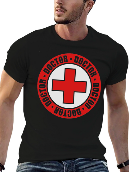 Doctor Symbol Black T-Shirt
