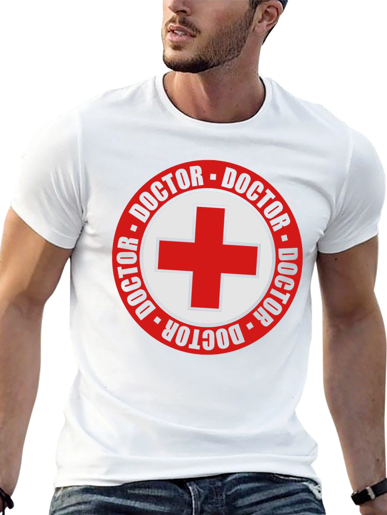 Doctor Symbol Black T-Shirt