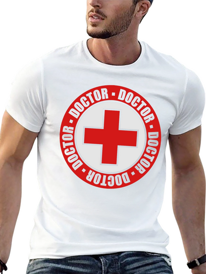 Doctor Symbol Black T-Shirt