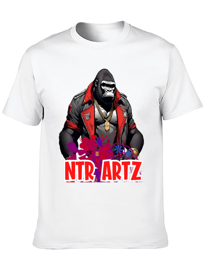 Gorilla Art T-Shirt - Mens Graphic Tee