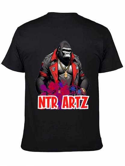Gorilla Art T-Shirt - Mens Graphic Tee