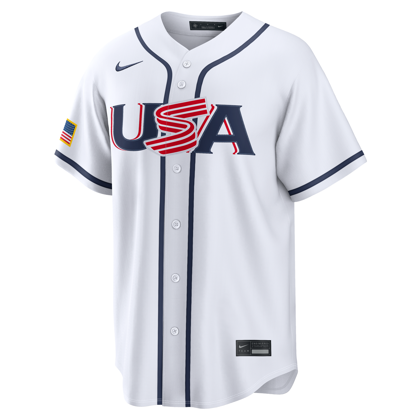 Bryce Harper USA Baseball Nike 2026 World Baseball Classic Home Stadium Jersey - White