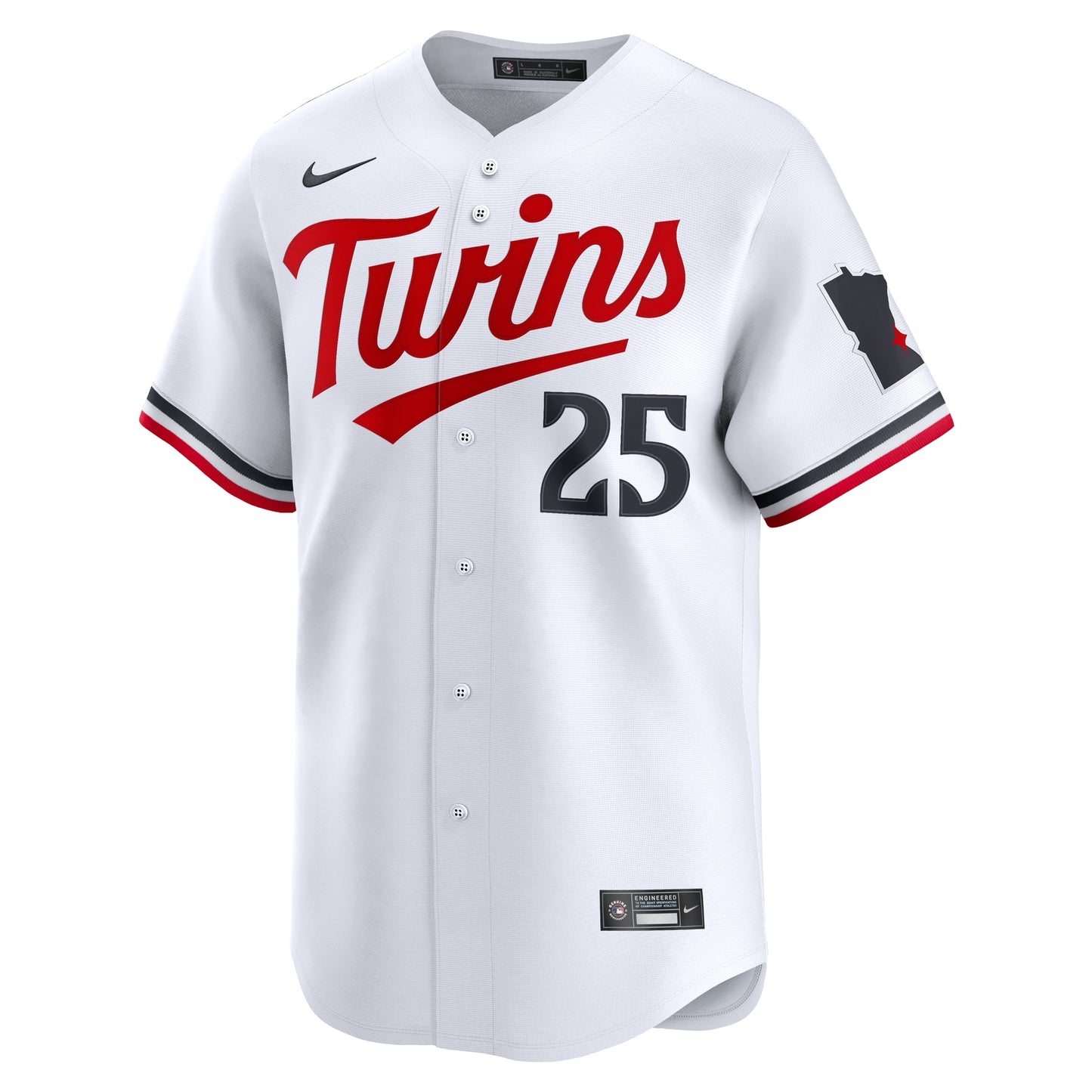 Byron Buxton Minnesota Twins Nike Home Limited Player Jersey - White