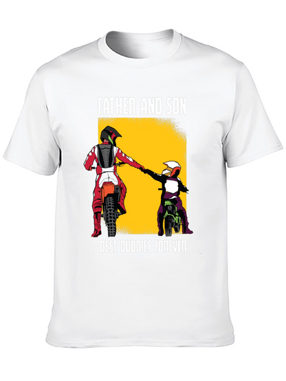 Father and Son Best Buddies Forever T-Shirt