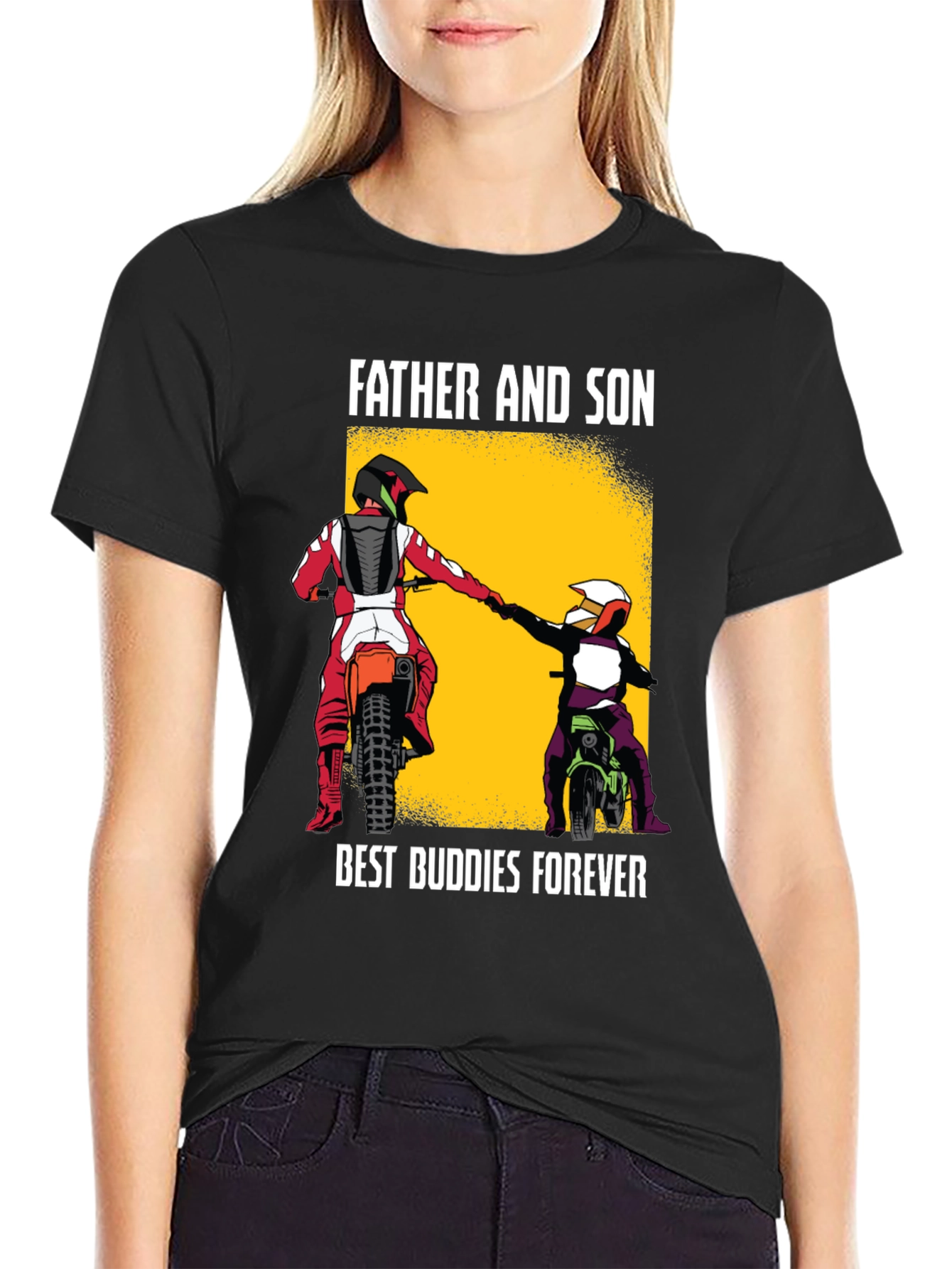 Father and Son Best Buddies Forever T-Shirt