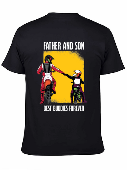 Father and Son Best Buddies Forever T-Shirt