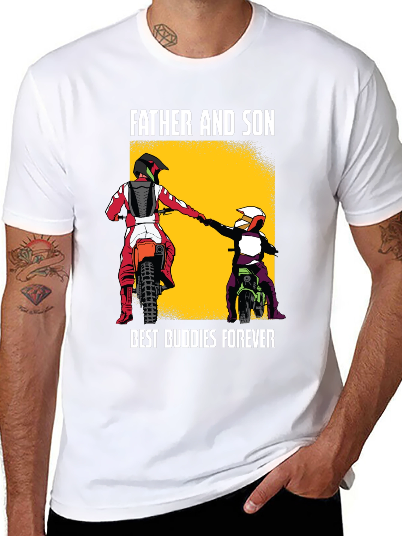 Father and Son Best Buddies Forever T-Shirt