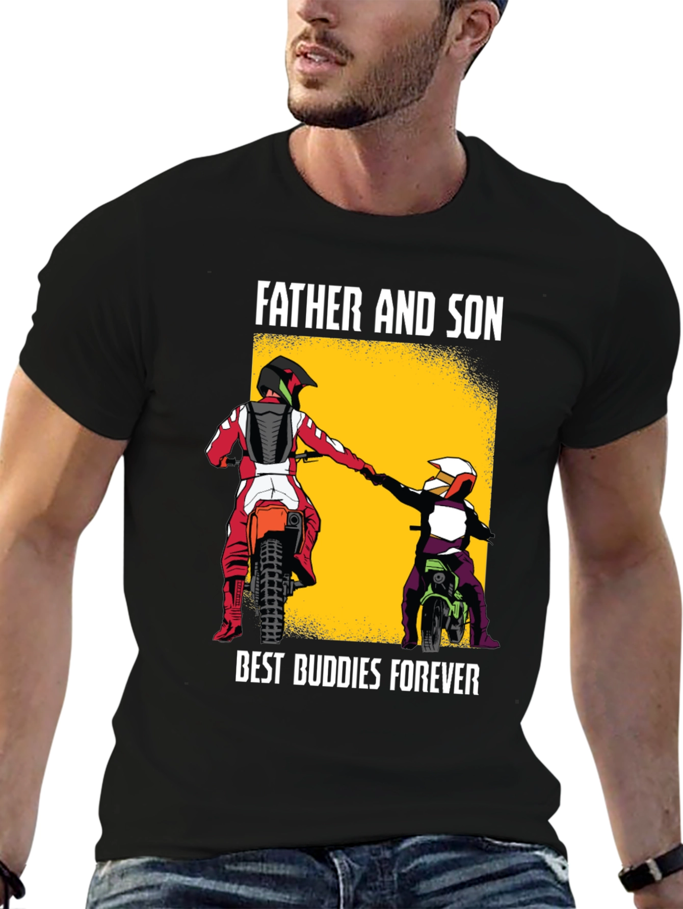 Father and Son Best Buddies Forever T-Shirt