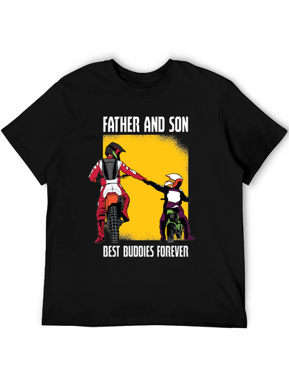 Father and Son Best Buddies Forever T-Shirt