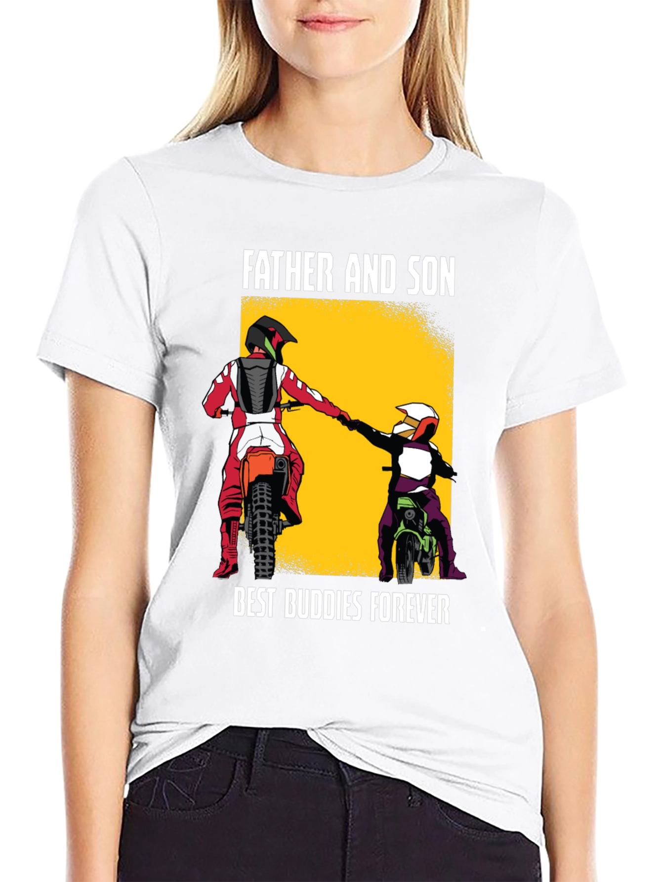 Father and Son Best Buddies Forever T-Shirt