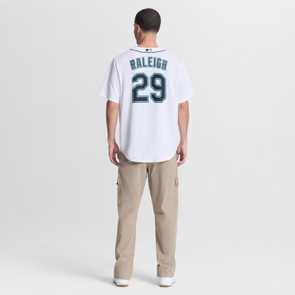 Cal Raleigh Seattle Mariners Nike Home Replica Jersey - White