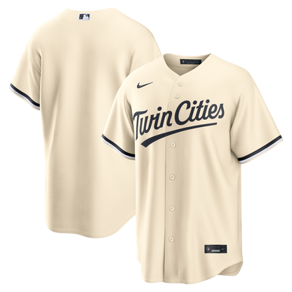 Minnesota Twins Nike Alternate Replica Jersey - Cream