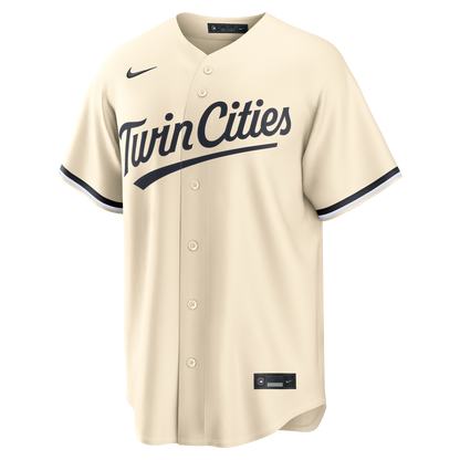 Minnesota Twins Nike Alternate Replica Jersey - Cream