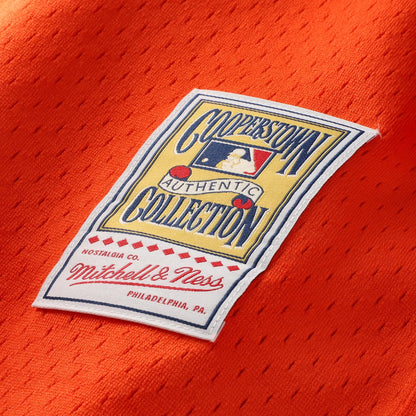 Cal Ripken Jr. Baltimore Orioles Mitchell &amp;amp; Ness Authentic Batting Practice Jersey - Orange