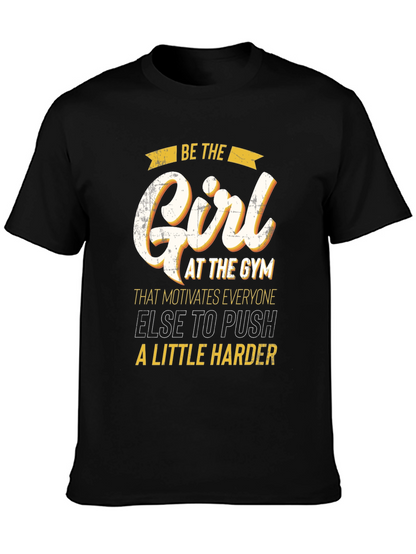 Motivational Gym Girl T-Shirt