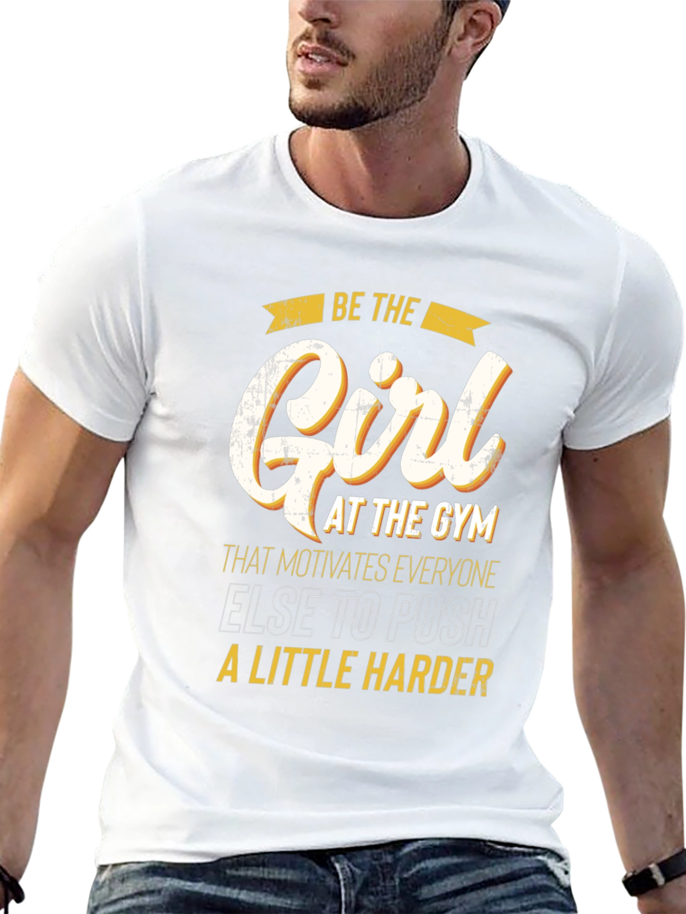 Motivational Gym Girl T-Shirt