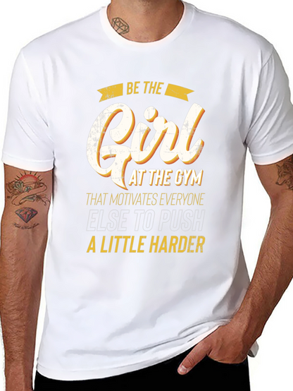 Motivational Gym Girl T-Shirt
