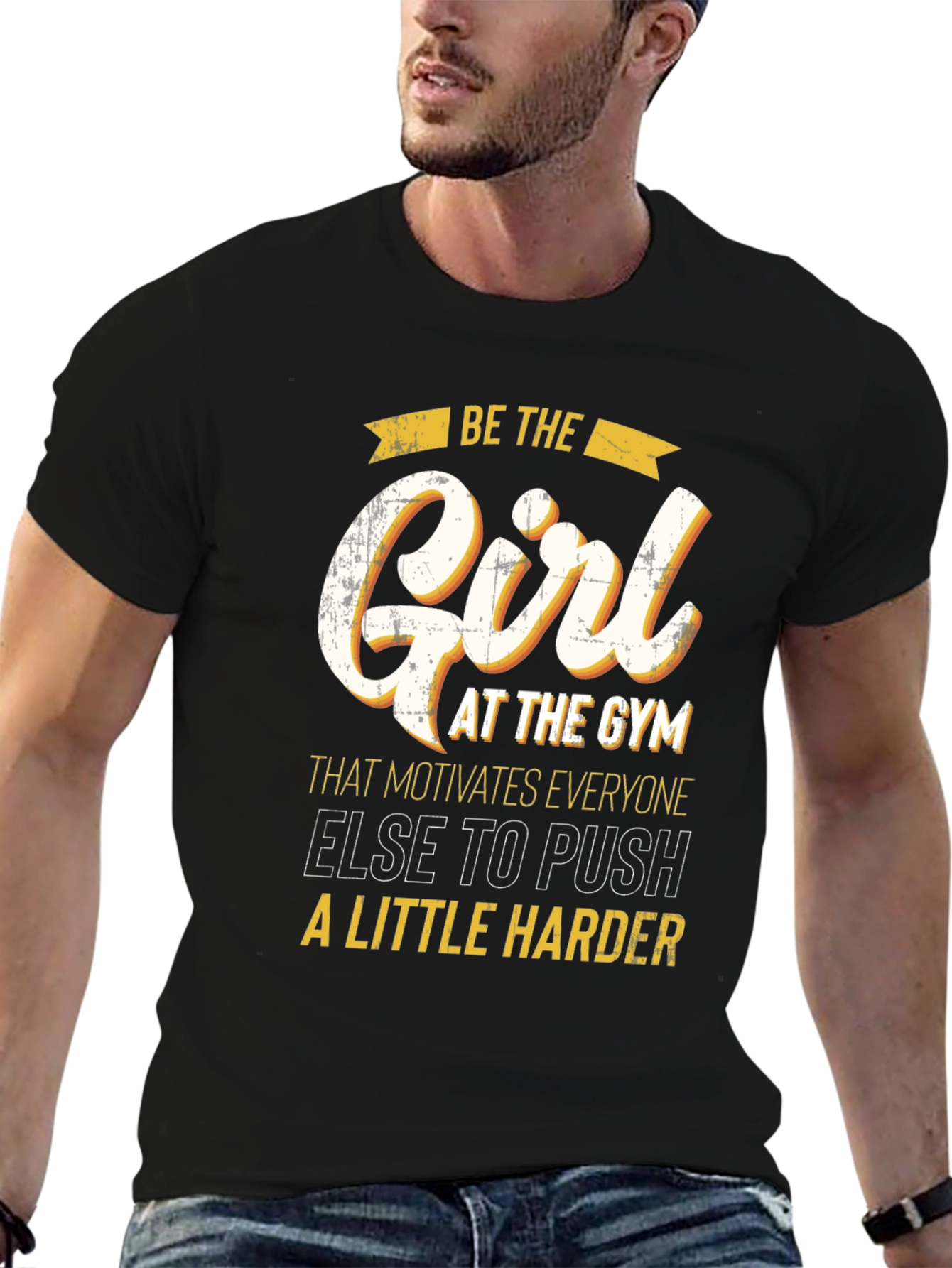 Motivational Gym Girl T-Shirt