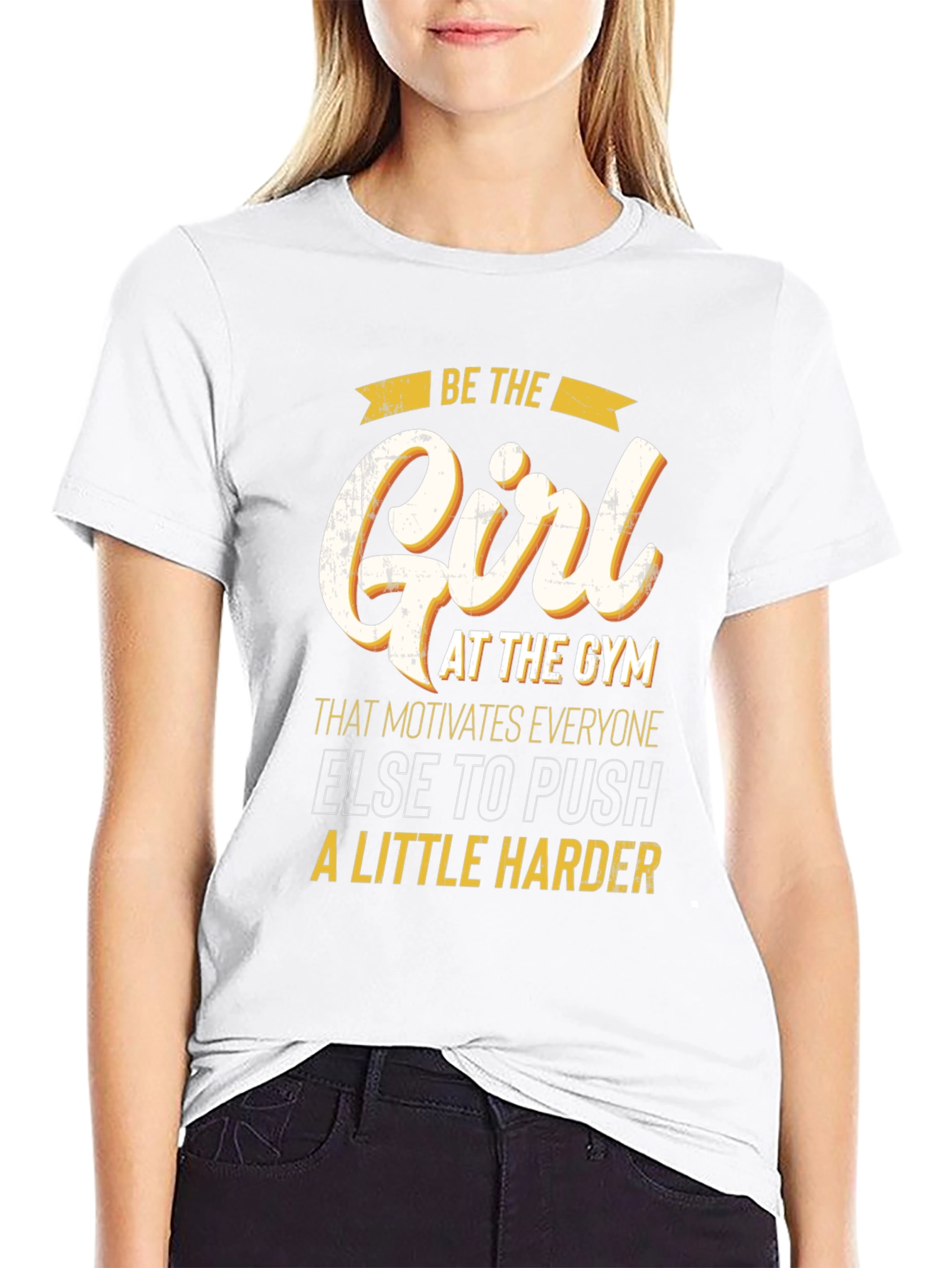 Motivational Gym Girl T-Shirt