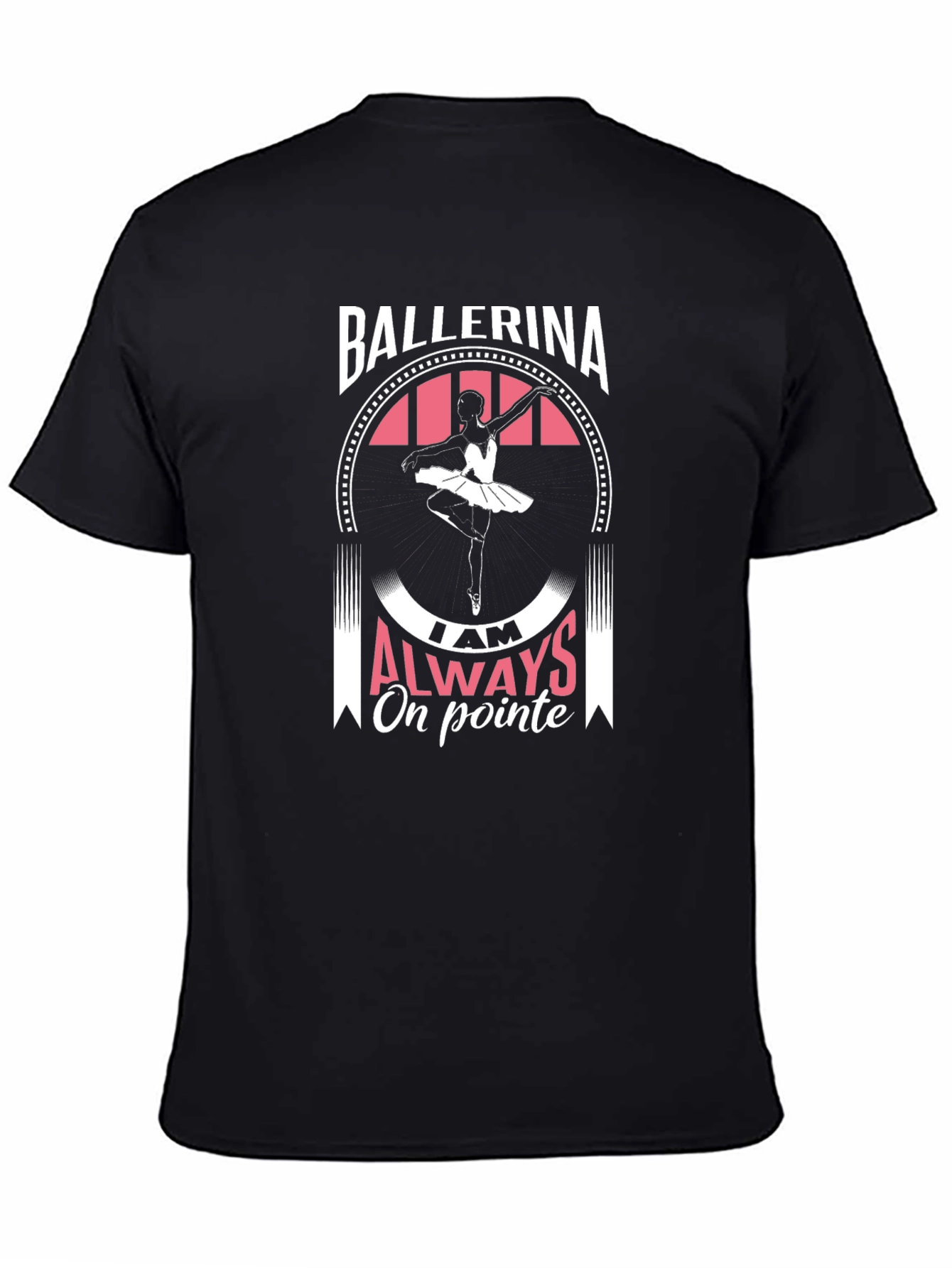 Ballerina Always On Pointe Graphic T-Shirt