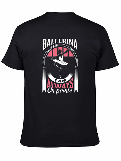 Ballerina Always On Pointe Graphic T-Shirt
