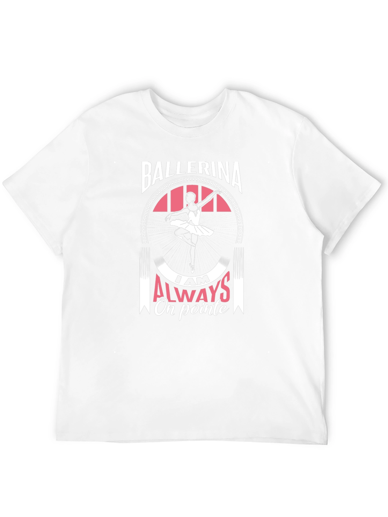 Ballerina Always On Pointe Graphic T-Shirt