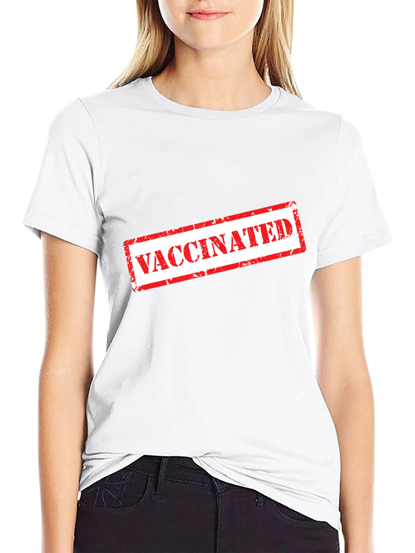 Vaccinated T-Shirt - Show Your Support