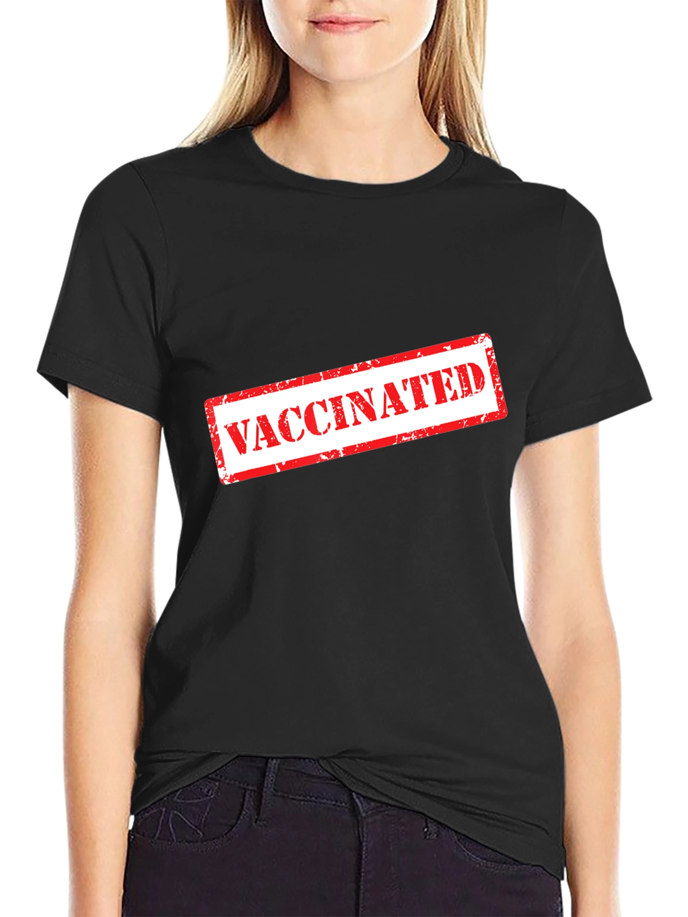 Vaccinated T-Shirt - Show Your Support
