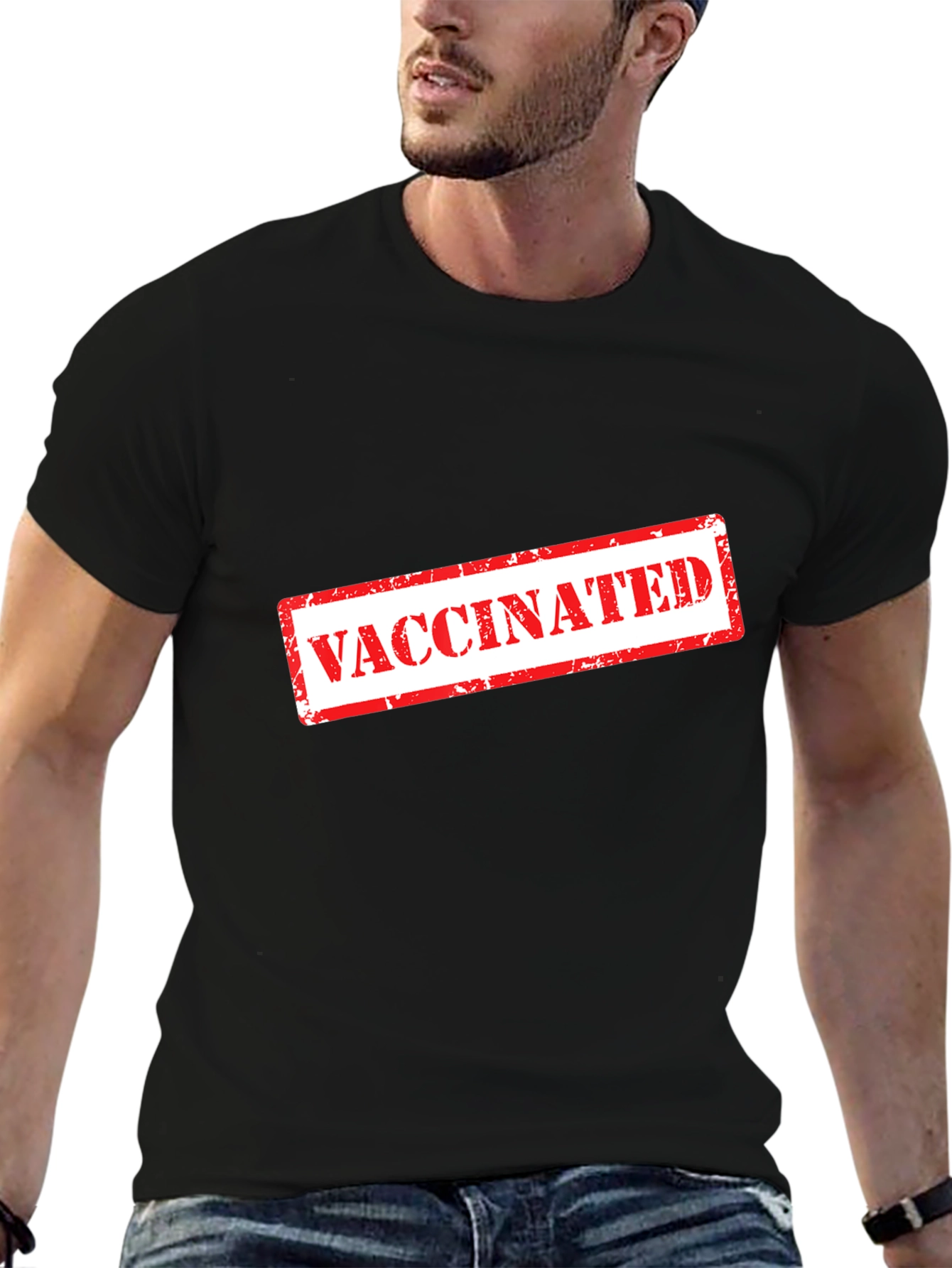 Vaccinated T-Shirt - Show Your Support