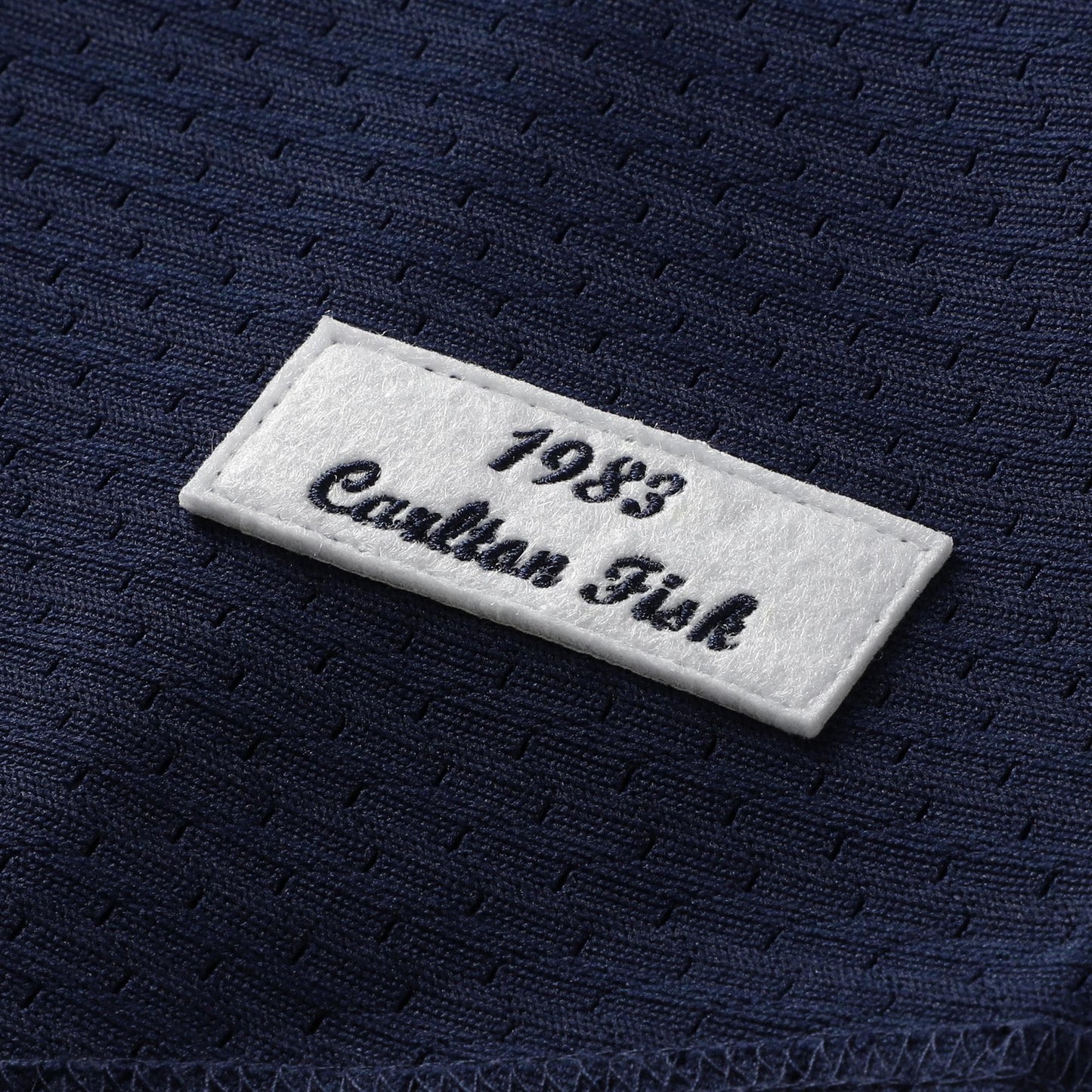 Carlton Fisk Chicago White Sox Mitchell &amp;amp; Ness Authentic Batting Practice Jersey - Navy