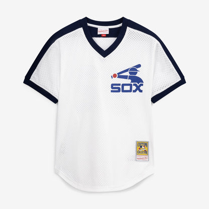 Carlton Fisk Chicago White Sox Mitchell &amp;amp; Ness Authentic Batting Practice Jersey - White