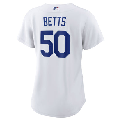 Mookie Betts Los Angeles Dodgers Nike Women's Home Replica Jersey - White