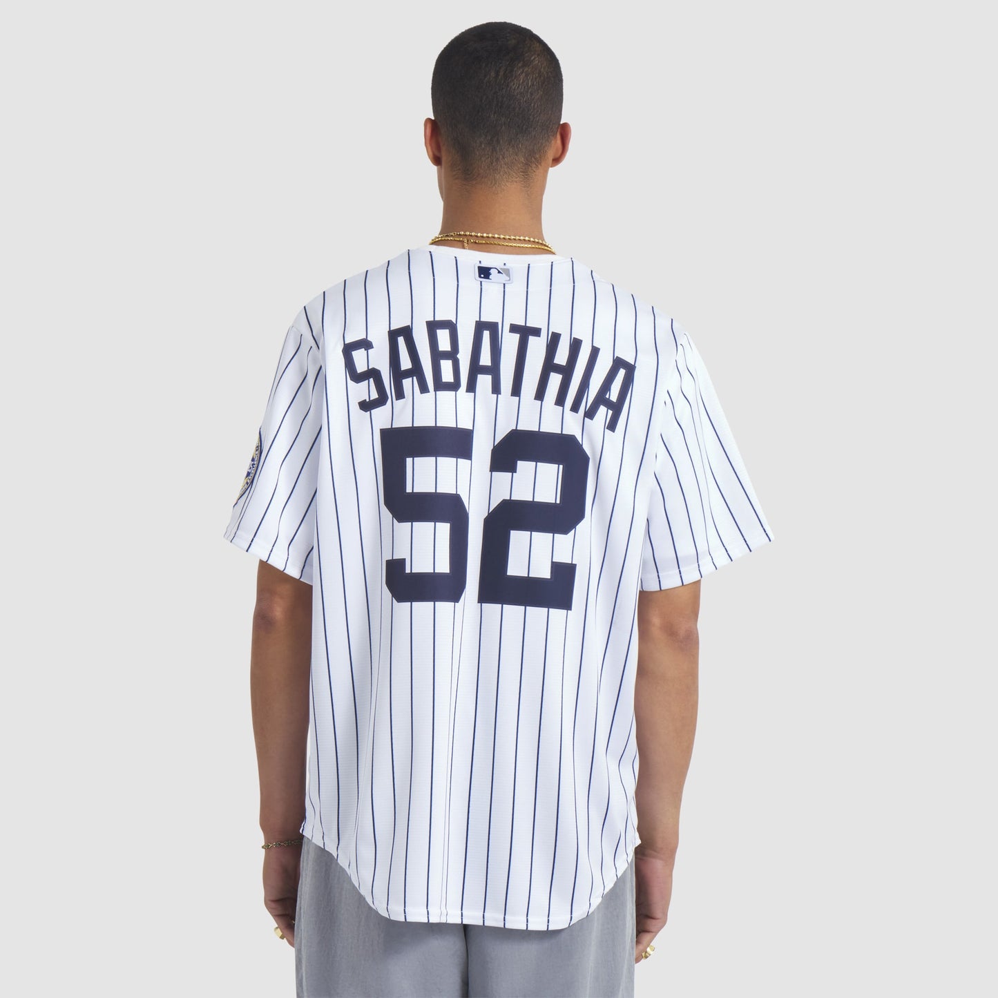 CC Sabathia New York Yankees Nike 2025 Baseball Hall of Fame Name &amp;amp; Number Retired Replica Jersey - White
