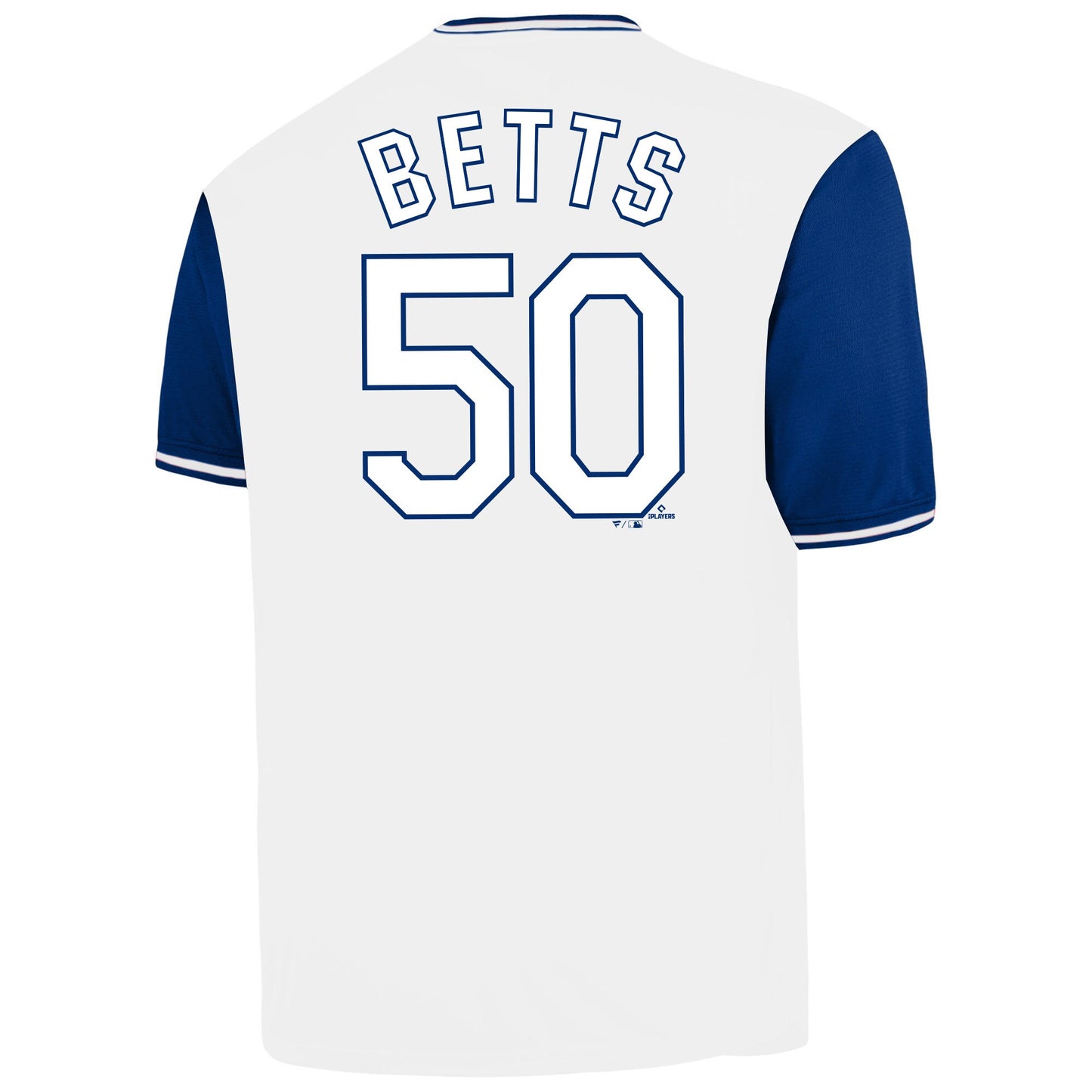 Mookie Betts Los Angeles Dodgers Profile Big &amp;amp; Tall Name &amp;amp; Number Jersey - White
