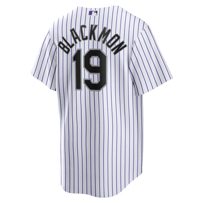 Charlie Blackmon Colorado Rockies Nike Home Replica Player Name Jersey - White