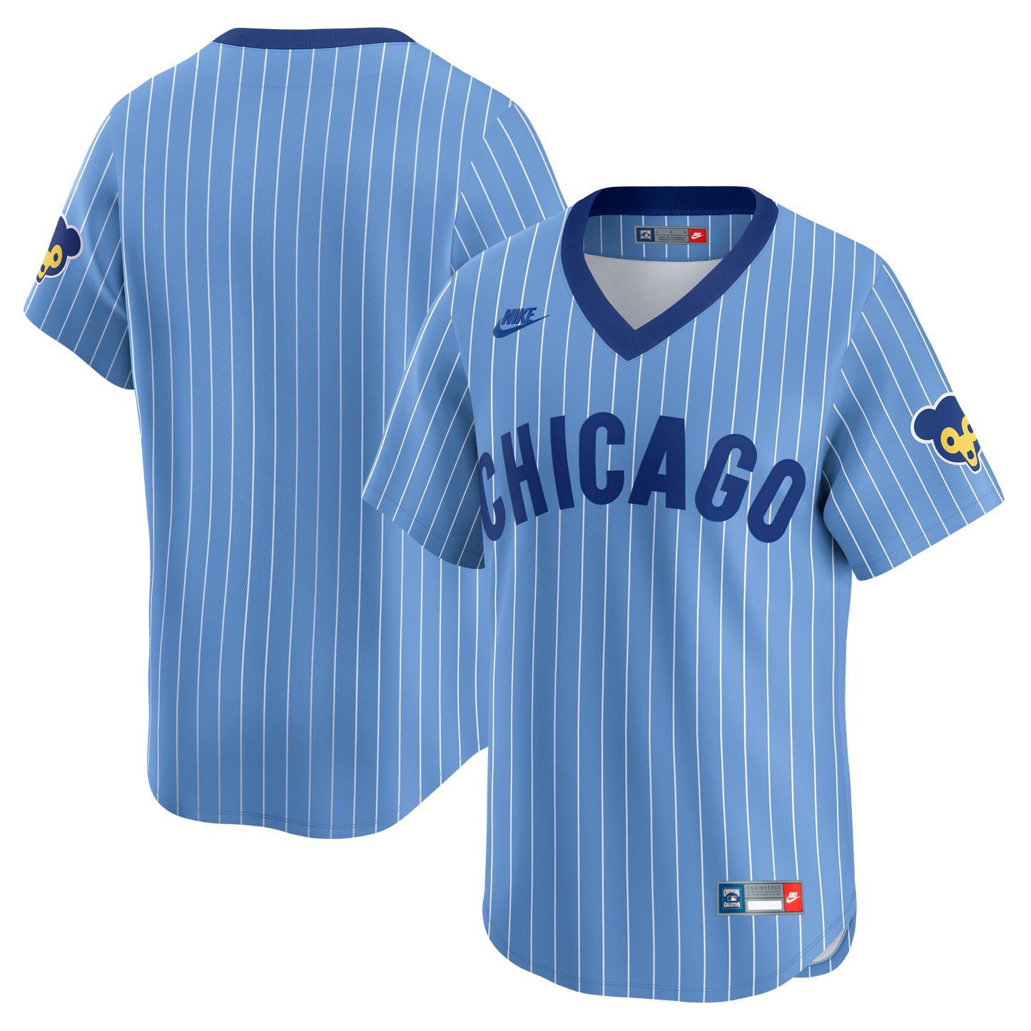 Chicago Cubs Nike Cooperstown Collection Limited Jersey - Light Blue