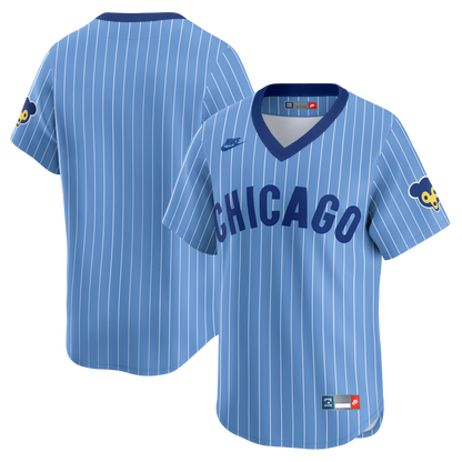 Chicago Cubs Nike Cooperstown Collection Limited Jersey - Light Blue