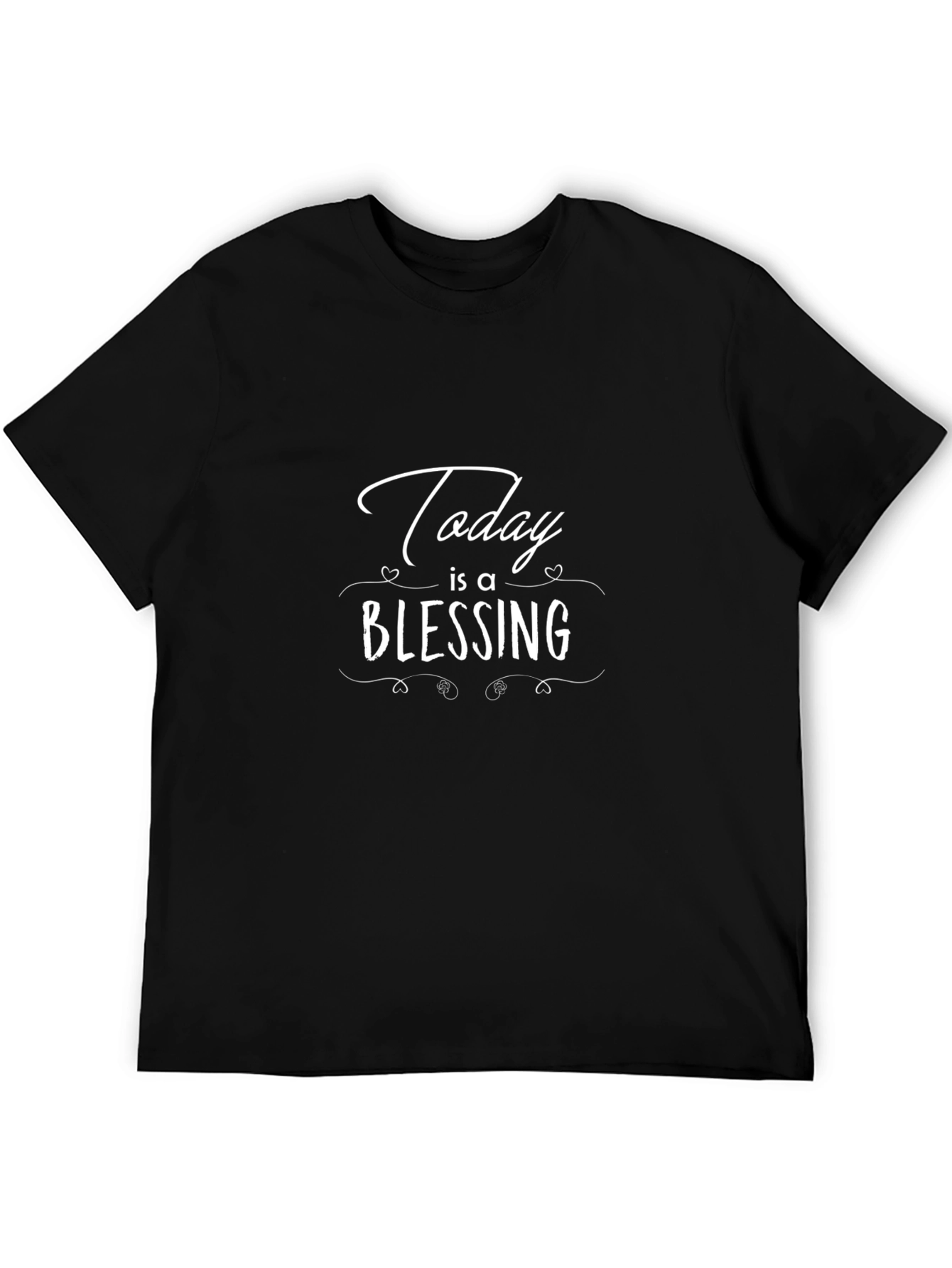 Today is a Blessing Black Graphic Tee