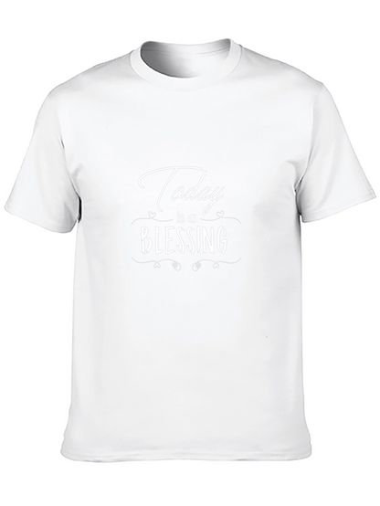 Today is a Blessing Black Graphic Tee