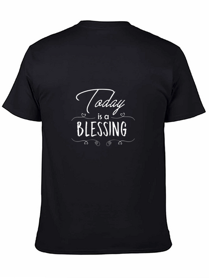 Today is a Blessing Black Graphic Tee