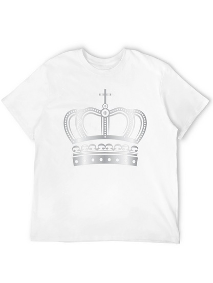 Crown Graphic Tee - Regal Style