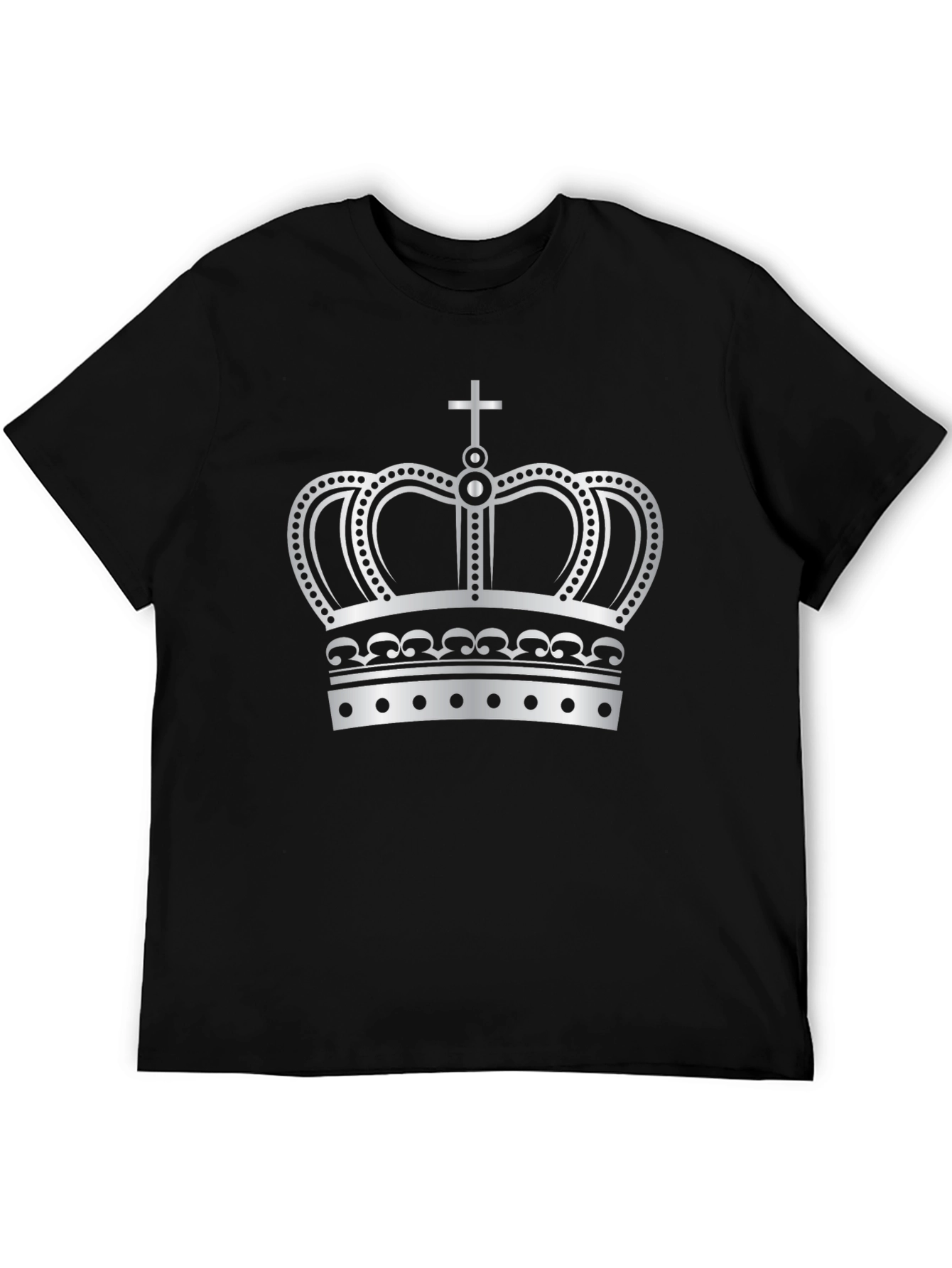Crown Graphic Tee - Regal Style