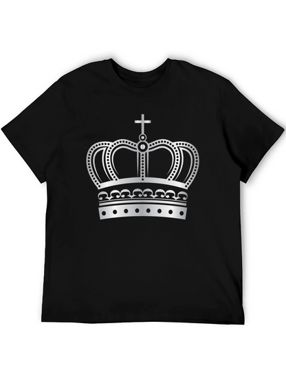 Crown Graphic Tee - Regal Style