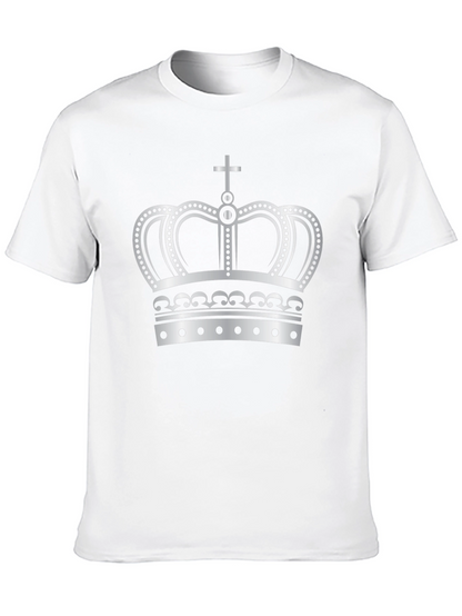 Crown Graphic Tee - Regal Style