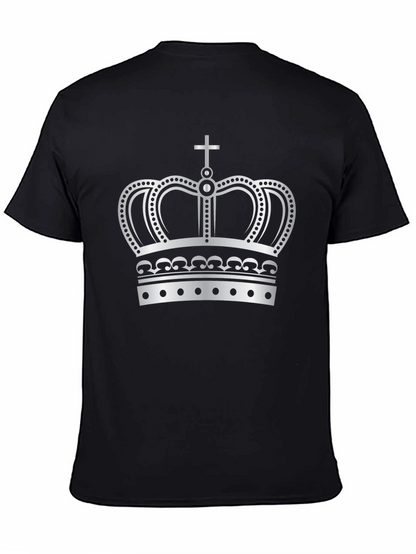 Crown Graphic Tee - Regal Style