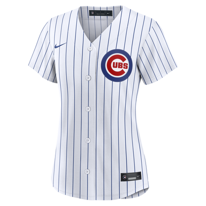 Chicago Cubs Nike Women's Home Replica Jersey - White