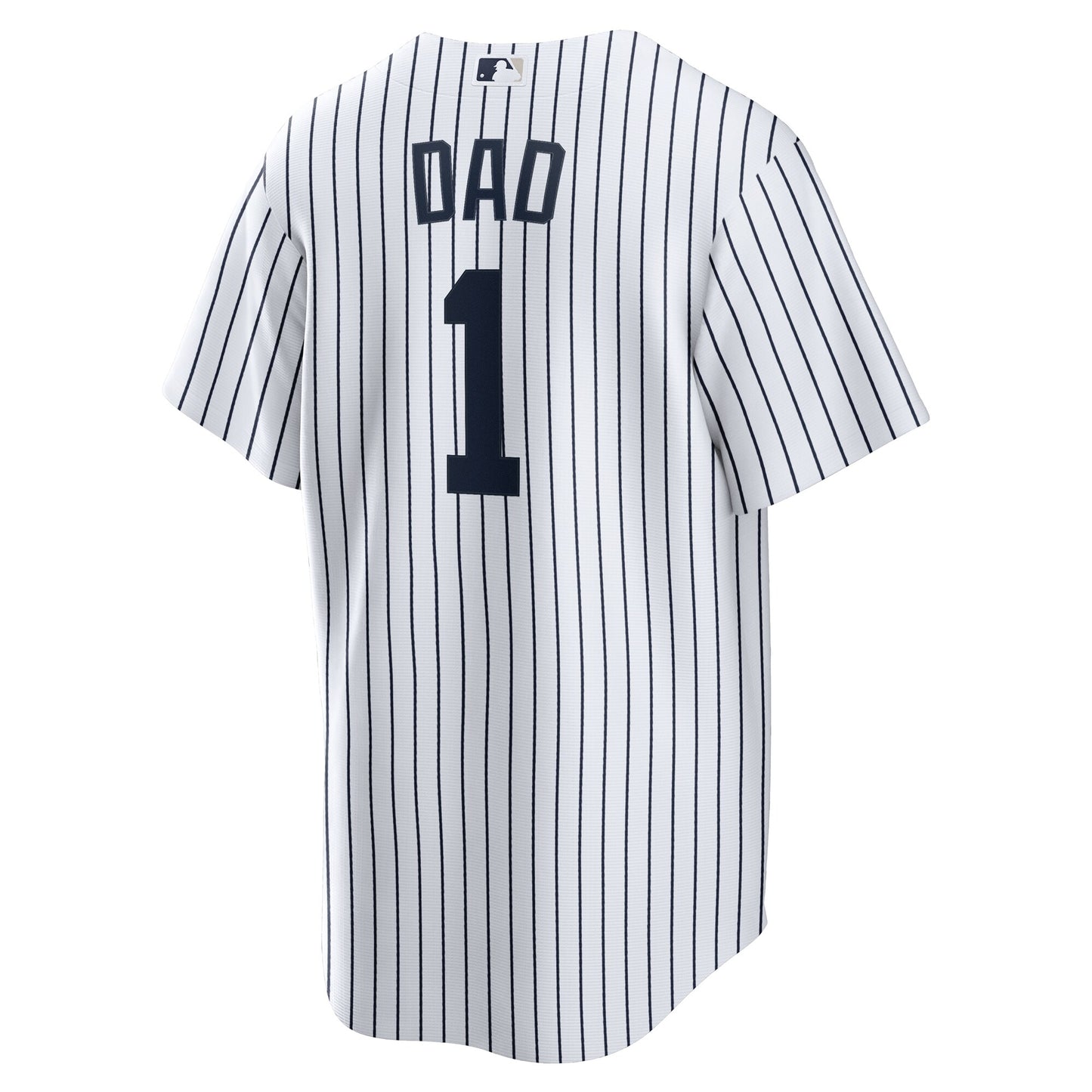 New York Yankees Nike #1 Dad Home Replica Jersey - White