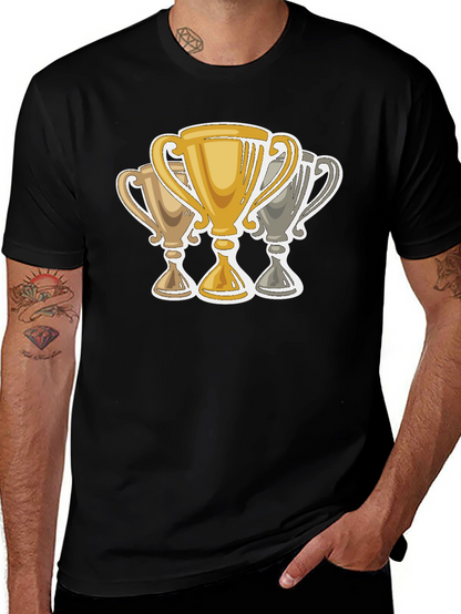 Trophy Graphic Black T-Shirt