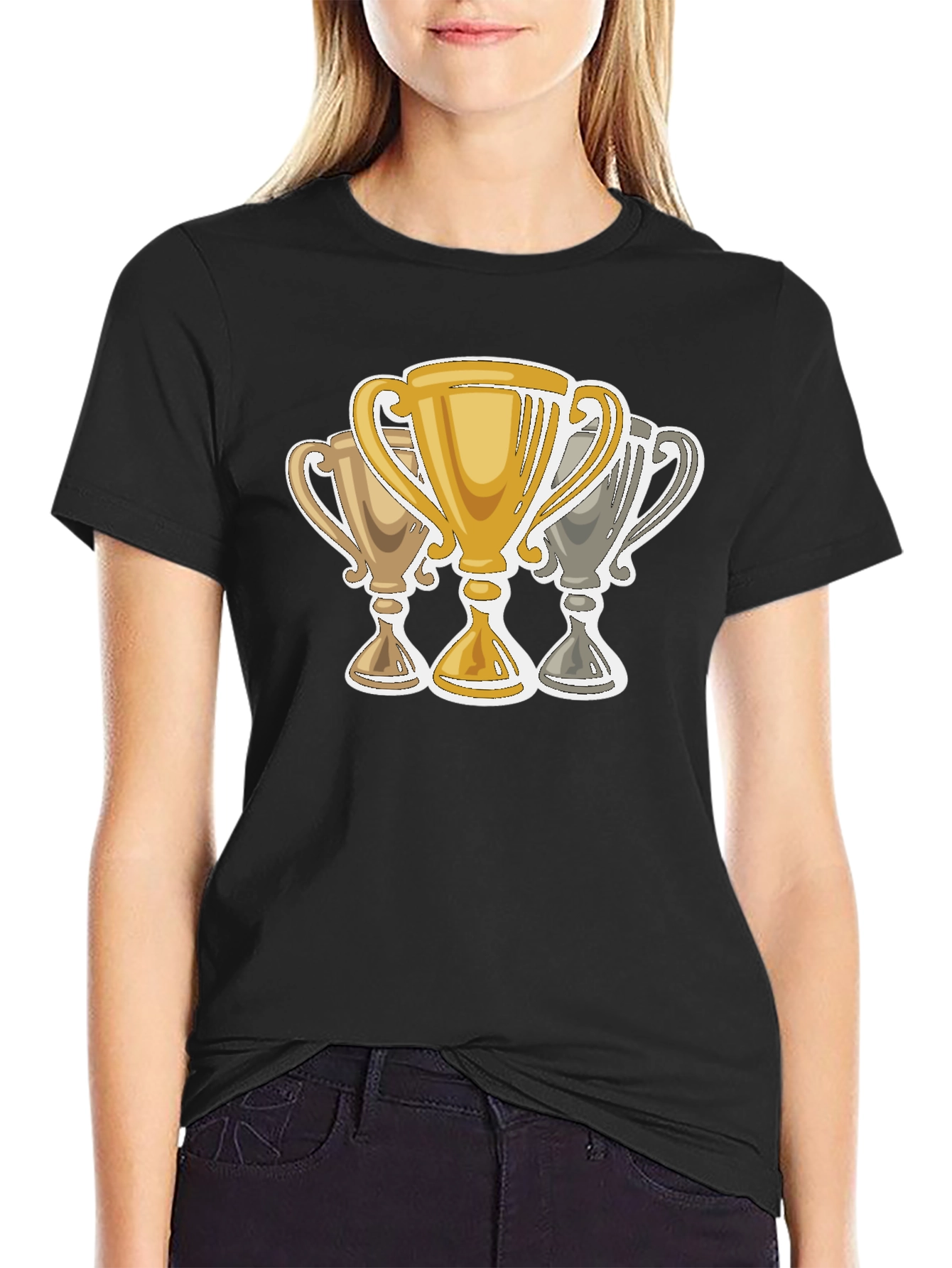 Trophy Graphic Black T-Shirt